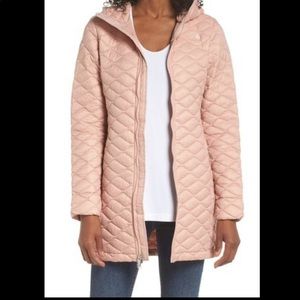 THE NORTH FACE Womens Quilted Thermoball Insulated Coat Pink sz XL